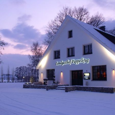 Landgasthof Pappelkrug Halle  Exterior foto
