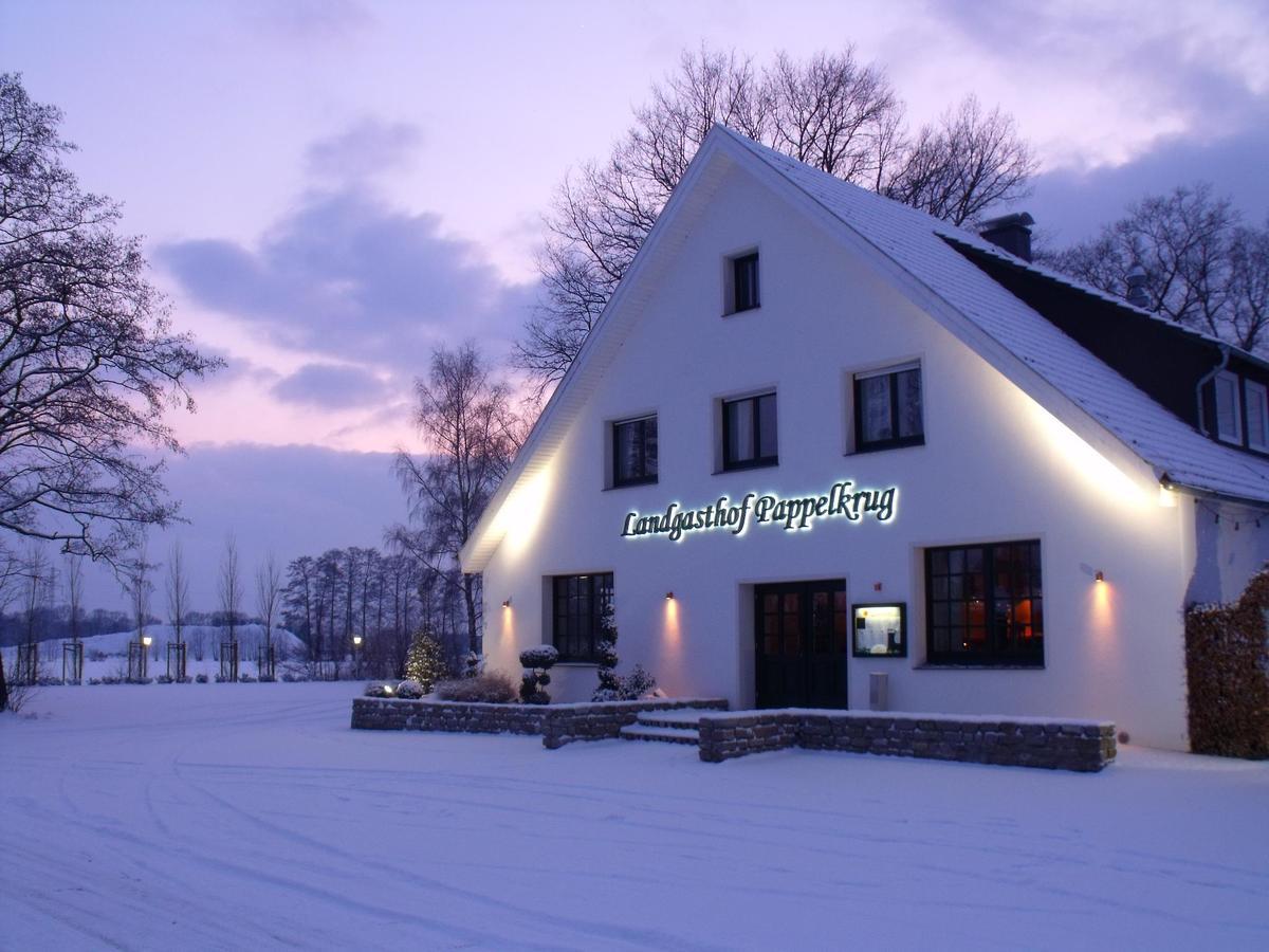 Landgasthof Pappelkrug Halle  Exterior foto
